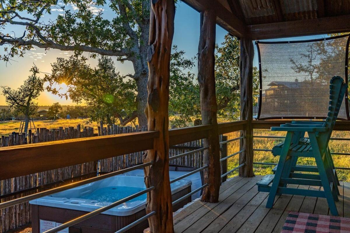 Rockin' R - Morning Star Cabin Fredericksburg Bagian luar foto